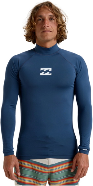 2026 Billabong Hombres Waves All Day Chaleco De Licra De Manga Larga EBYWR00102 - Midnight